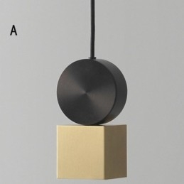 Moderní závěsné svítidlo Nordic Akrylová lampa Geometry Lighting Light