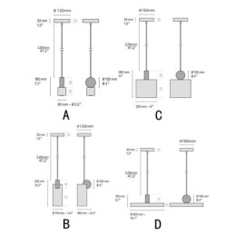Moderní závěsné svítidlo Nordic Akrylová lampa Geometry Lighting Light