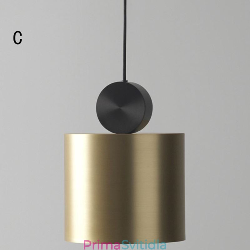 Moderní závěsné svítidlo Nordic Akrylová lampa Geometry Lighting Light