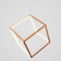 Postmoderní závěsné svítidlo Geometrické zlaté závěsné světlo