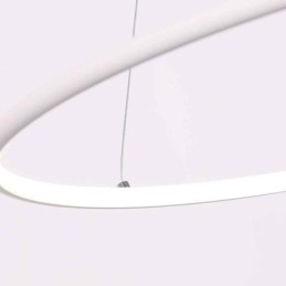 Moderní závěsná kruhová lampa 60cm 80cm