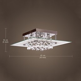 Stropní svítidlo Moderní Crystal Living 5 světel