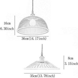 Dome Bamboo Pendant Light Ručně tkané přívěsné světlo