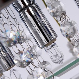 Stropní svítidlo Moderní Crystal Living 5 světel