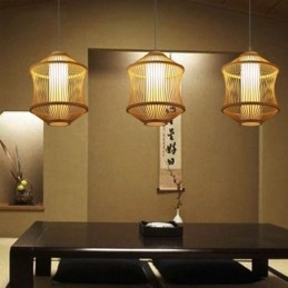 Vizuální komfort bambusové závěsné světlo