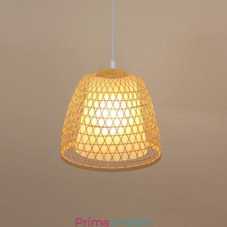 Bambusové závěsné svítidlo Visual Comfort Dome Bambusové závěsné svítidlo Visual Comfort Dome