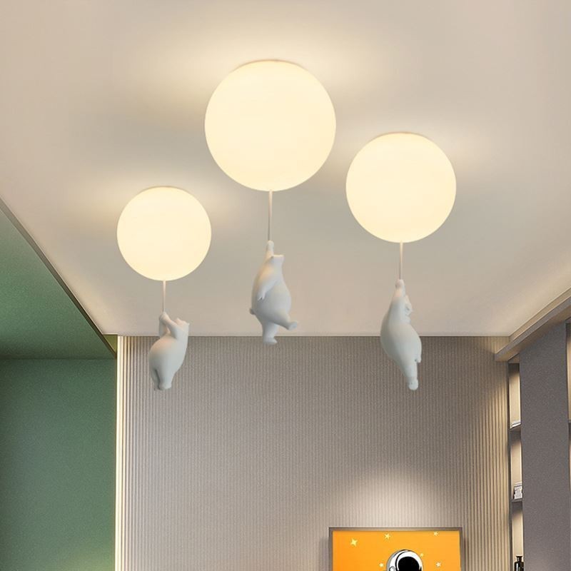 Nordic Ballon Stropní světlo Akrylový přívěsek Light Kids Children