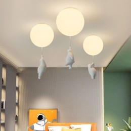 Nordic Ballon Stropní světlo Akrylový přívěsek Light Kids Children
