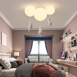 Nordic Ballon Stropní světlo Akrylový přívěsek Light Kids Children