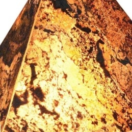Geometrický přívěsek Světlo ve tvaru diamantu 3D průsvitný design