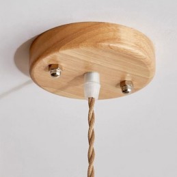 Konopné provazové závěsné světlo Retro dekorace Stropní světlo střapec stínidlo lampy