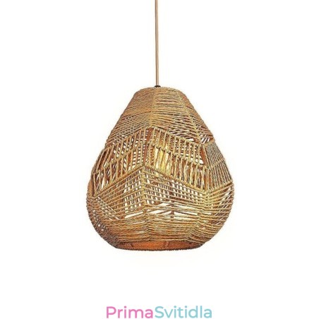 Nordic Retro stropní světlo z přírodního papírového lana ručně tkané stínidlo na lampu Nordic Retro stropní světlo z přírodního papírového lana ručně tkané stínidlo na lampu