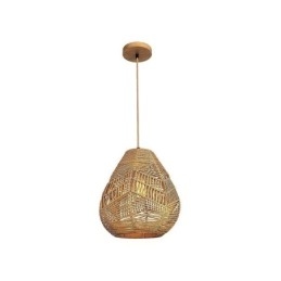 Nordic Retro stropní světlo z přírodního papírového lana ručně tkané stínidlo na lampu