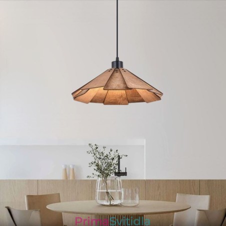Retro závěsné svítidlo kreativní dřevěné stropní svítidlo Retro závěsné svítidlo kreativní dřevěné stropní svítidlo