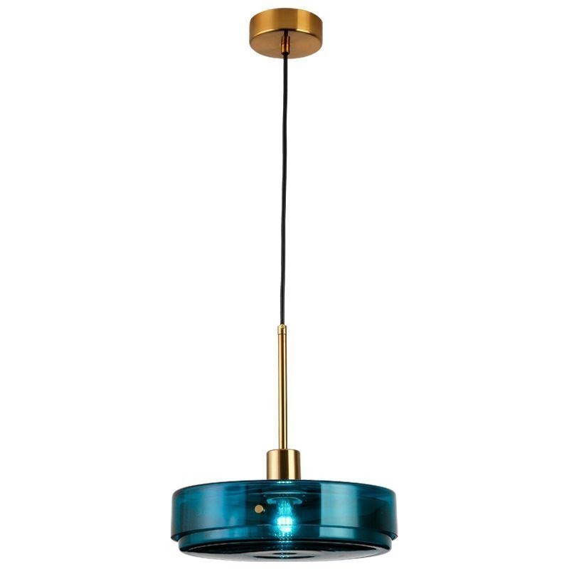 Kulaté dortové skleněné závěsné svítidlo Moderní minimalistické kované stropní svítidlo