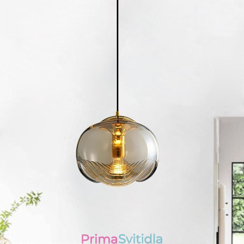 Tyčinkové skleněné závěsné svítidlo Moderní minimalistické kované stropní svítidlo