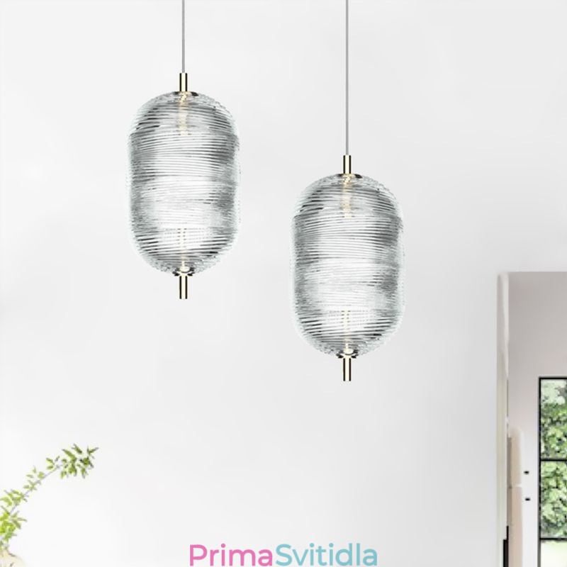 Závěsné svítidlo Water Ripple Moderní minimalistické kované stropní svítidlo