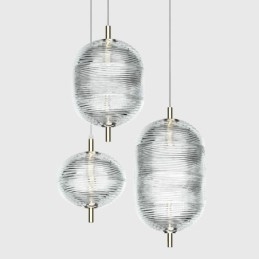 Závěsné svítidlo Water Ripple Moderní minimalistické kované stropní svítidlo
