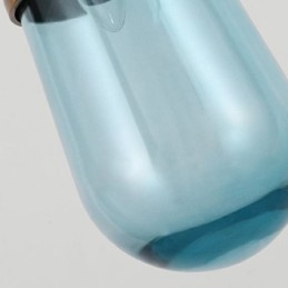 Skleněné závěsné svítidlo Water Drop Moderní minimalistické kované malé stropní svítidlo