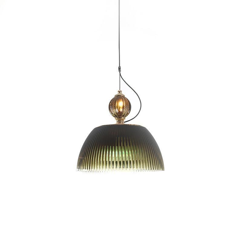 Skládaná sukně Skleněné závěsné svítidlo Moderní minimalistické kované malé stropní svítidlo