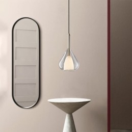Závěsné svítidlo Moderní minimalistická dvojitá skleněná stropní svítidla