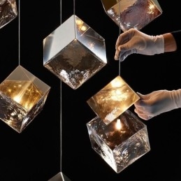 Stropní svítidla do pavilonu kreativního skla