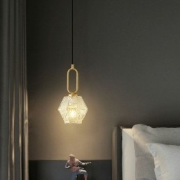 Moderní závěsné světlo Skleněné domácí osvětlení Kreativní závěsné světlo