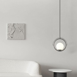 Skleněná koule s přívěskem Light Decor Home závěsná lampa