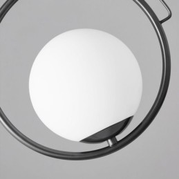 Skleněná koule s přívěskem Light Decor Home závěsná lampa