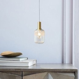 Moderní závěsné svítidlo One Light Skleněné závěsné osvětlení ostrov