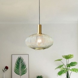 Moderní závěsné svítidlo One Light Skleněné závěsné osvětlení ostrov