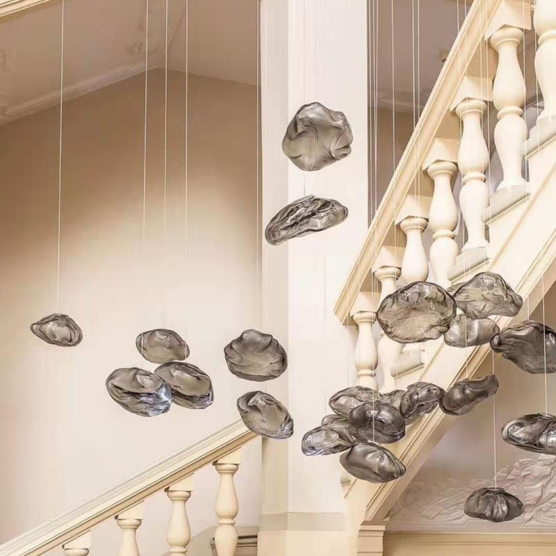 Creative Nordic Pendant Light Skleněný lustr Art Závěsné světlo