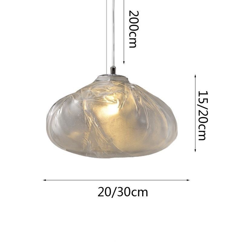 Creative Nordic Pendant Light Skleněný lustr Art Závěsné světlo