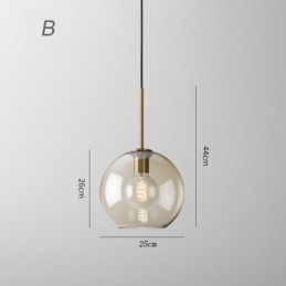 3 Lehké skleněné závěsné svítidlo Classic Cluster závěsné svítidlo Cafe