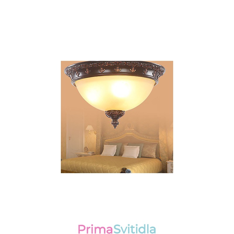 33*Evropský styl Venkovské klasické Svítidlo s absorbční kupolí