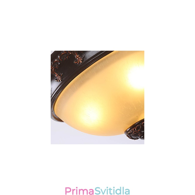 33*Evropský styl Venkovské klasické Svítidlo s absorbční kupolí