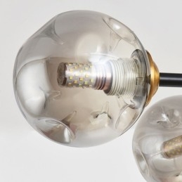 6 Lehké moderní skleněné stropní svítidlo Magic Bean svítidlo