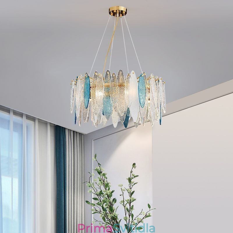 Moderní elegantní skleněné závěsné svítidlo