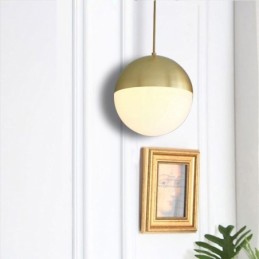 Moderní skleněná koule s přívěskem Light Island Ideas Lampa