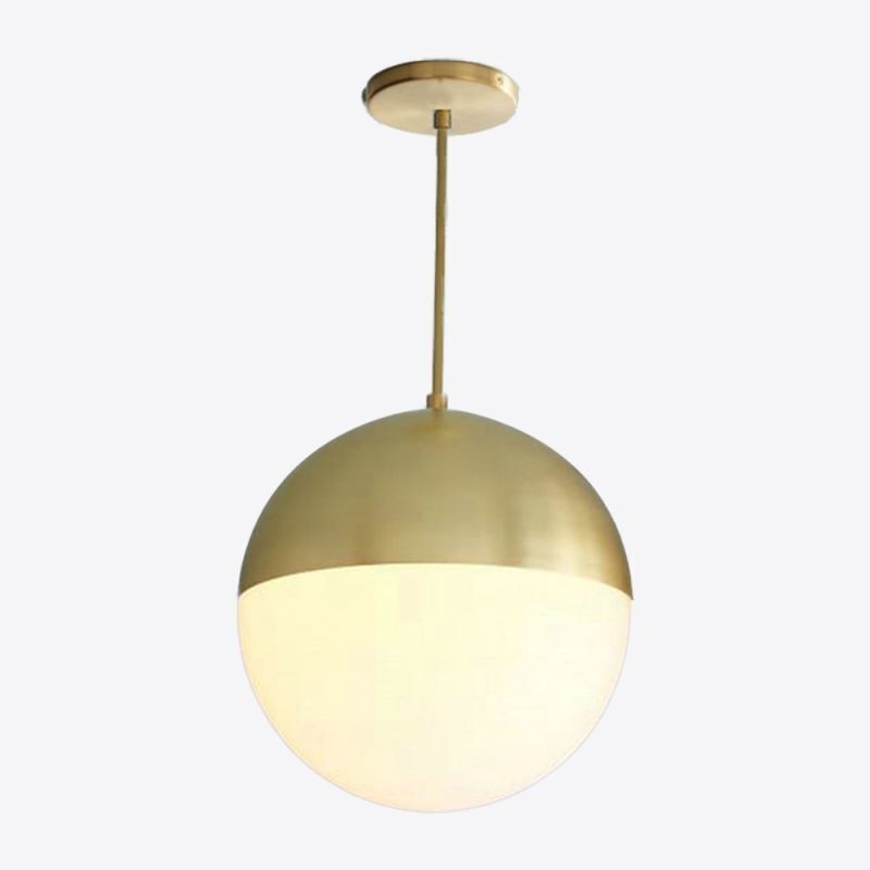 Moderní skleněná koule s přívěskem Light Island Ideas Lampa