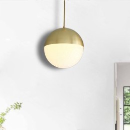 Moderní skleněná koule s přívěskem Light Island Ideas Lampa