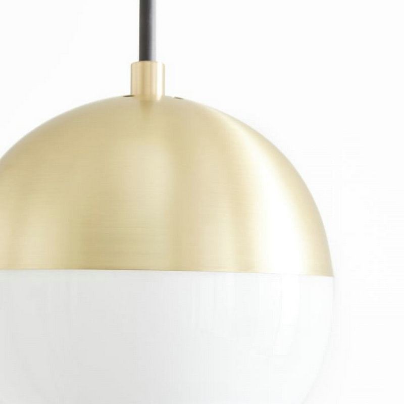 Moderní skleněná koule s přívěskem Light Island Ideas Lampa