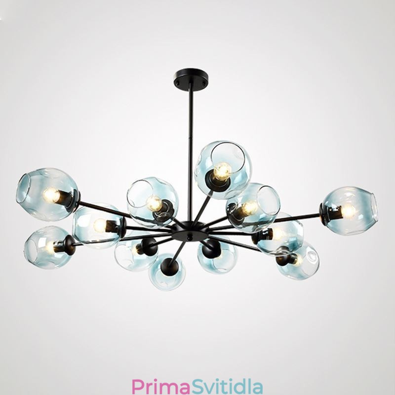 Závěsné svítidlo ze severského skla Kouzelná lampa ve tvaru fazole Lustrové osvětlení