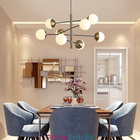 Závěsné svítidlo Nordic Glass Lustr ve tvaru kouzelné fazole Závěsné svítidlo Nordic Glass Lustr ve tvaru kouzelné fazole
