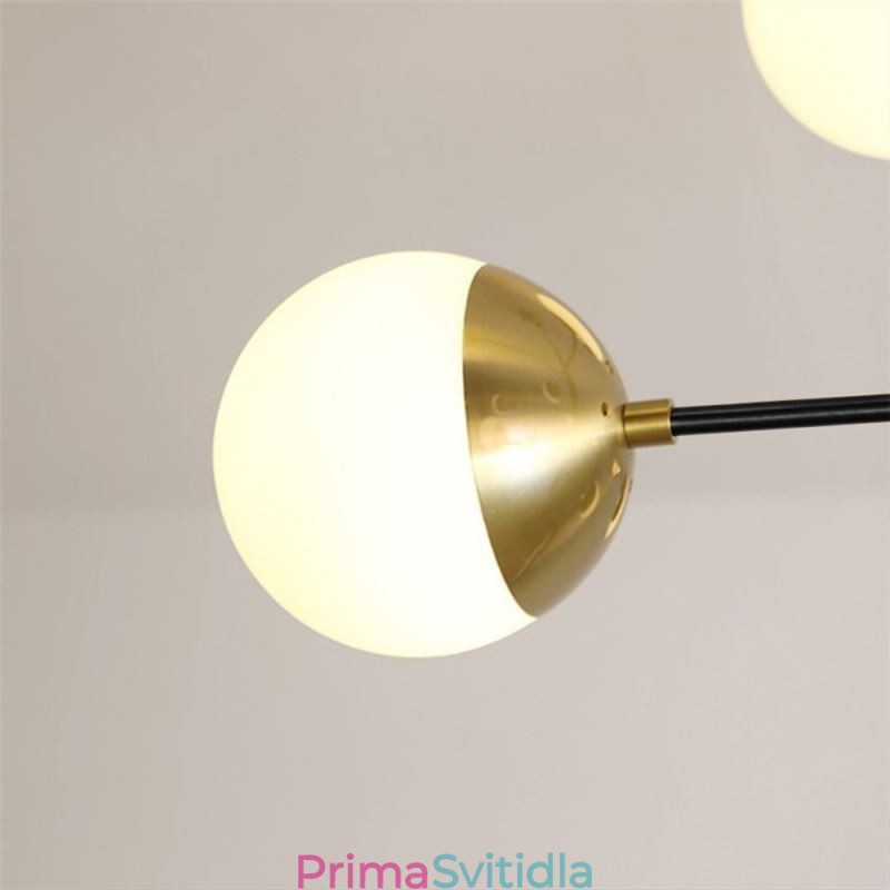 Závěsné svítidlo Nordic Glass Lustr ve tvaru kouzelné fazole
