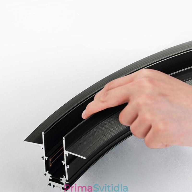 Kruhové dráhové svítidlo Magnetické zapuštěné dráhové svítidlo 150 cm