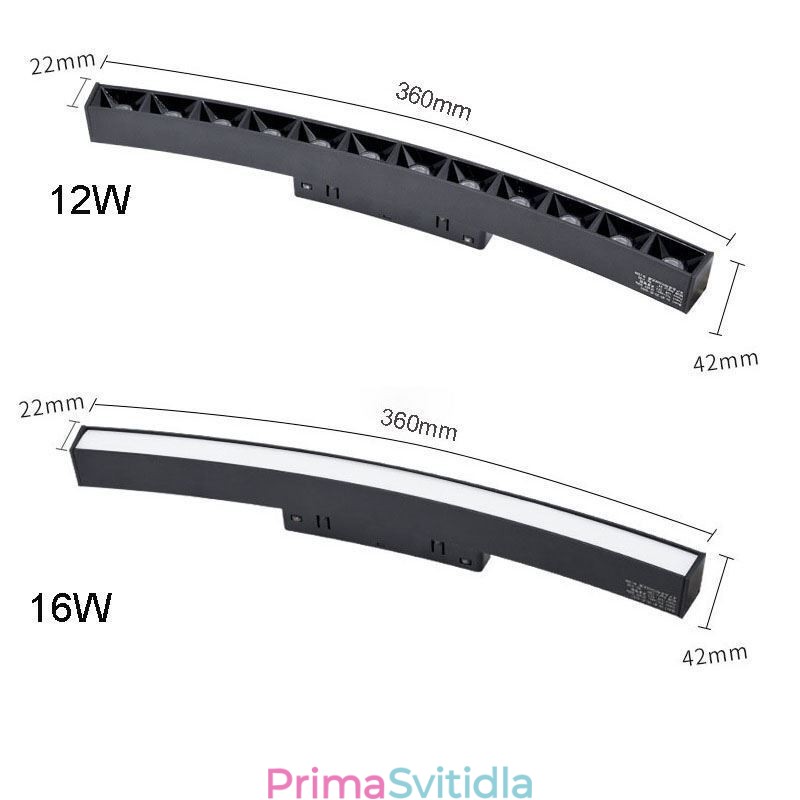 Kruhové dráhové svítidlo Magnetické zapuštěné dráhové svítidlo 150 cm