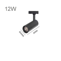 Kruhový dráhový světelný systém Magnetické zapuštěné dráhové svítidlo 120 cm
