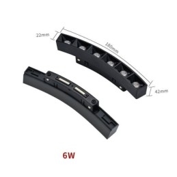 Kruhový dráhový světelný systém Magnetické zapuštěné dráhové svítidlo 120 cm