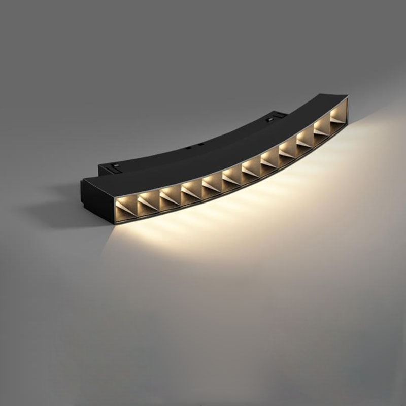 Kruhové magnetické dráhové svítidlo Zapuštěné bodové dekorativní svítidlo 80 cm